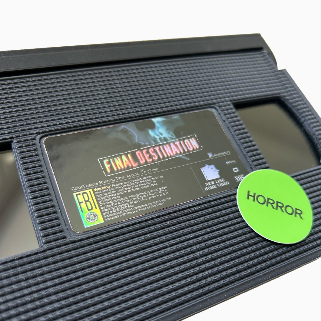 The Final Destination VHS Clutch