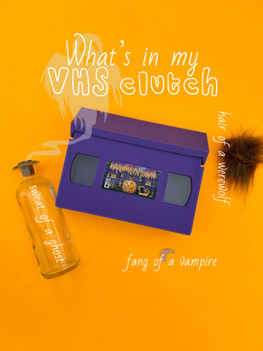 The Halloweentown VHS Clutch