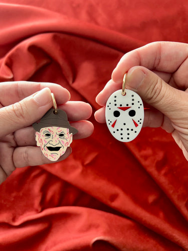 The Freddy vs Jason Earrings