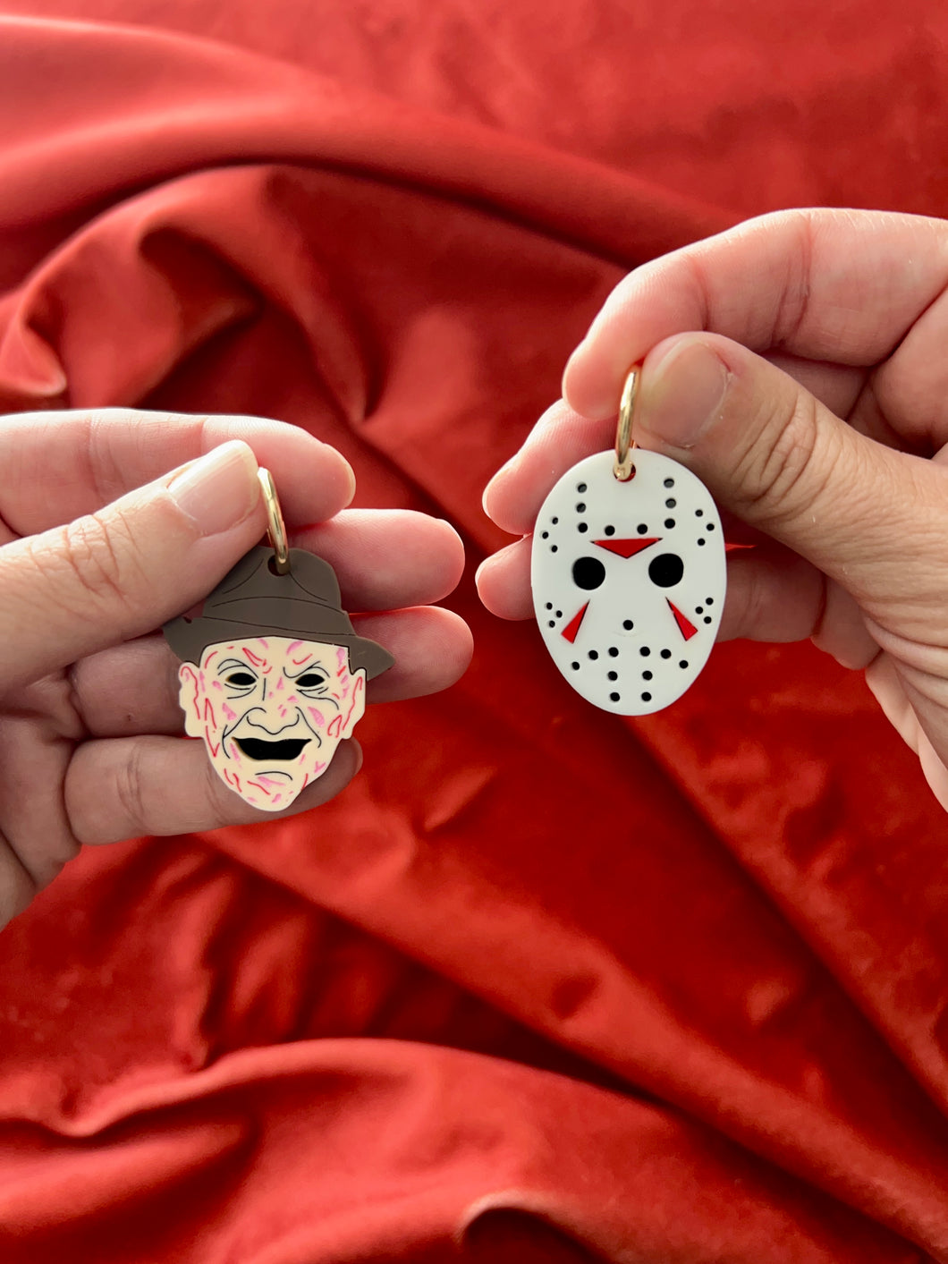 The Freddy vs Jason Earrings