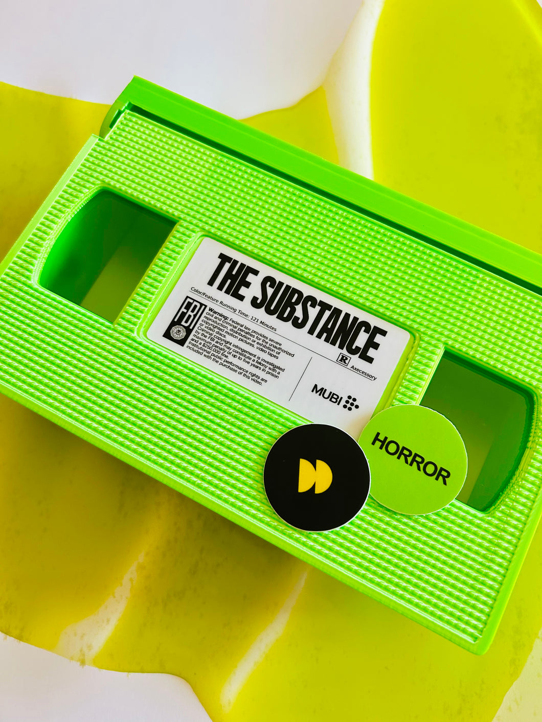 The Substance VHS Clutch